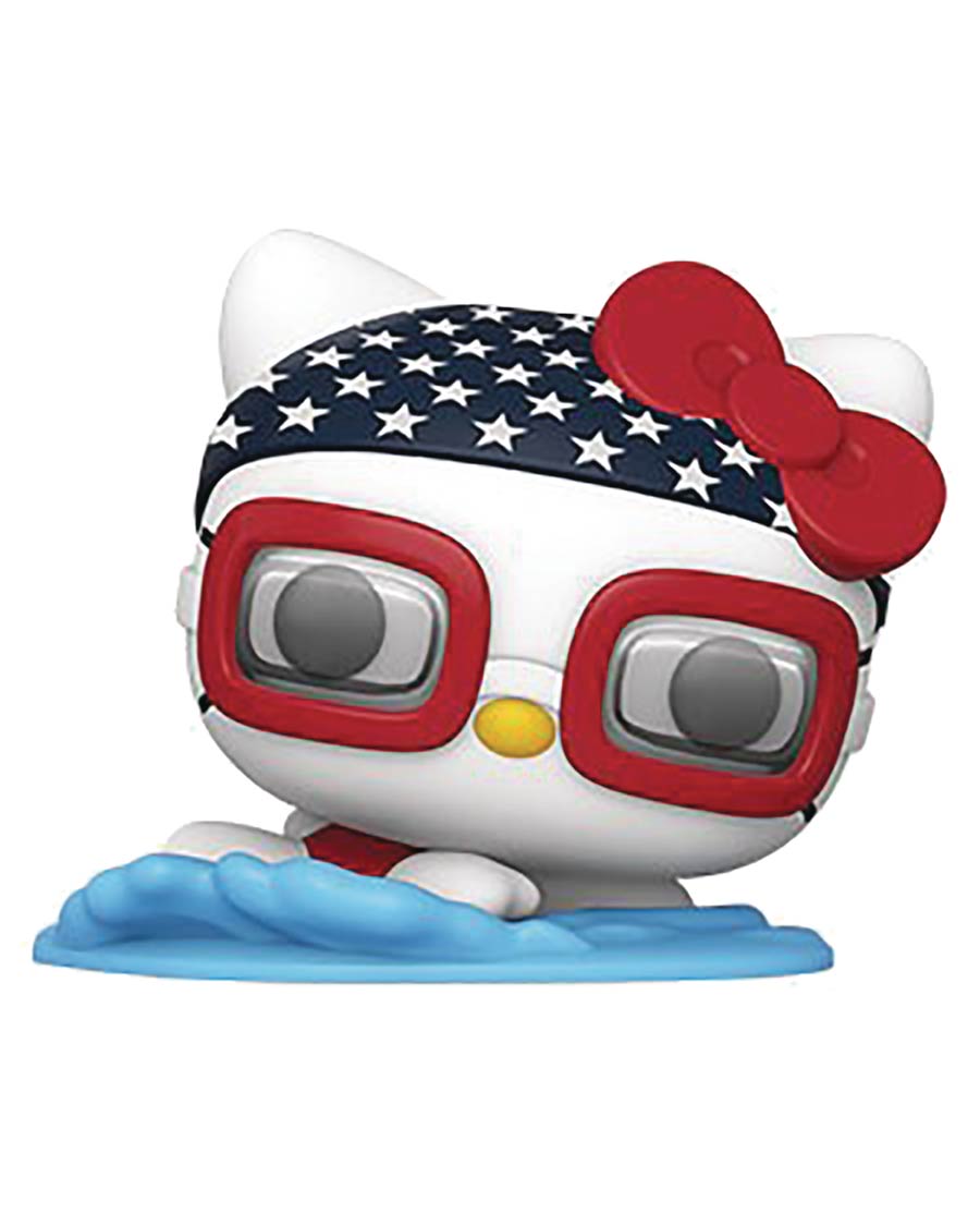 POP Sanrio Hello Kitty Sports Swimming Hello Kitty Vinyl Figure