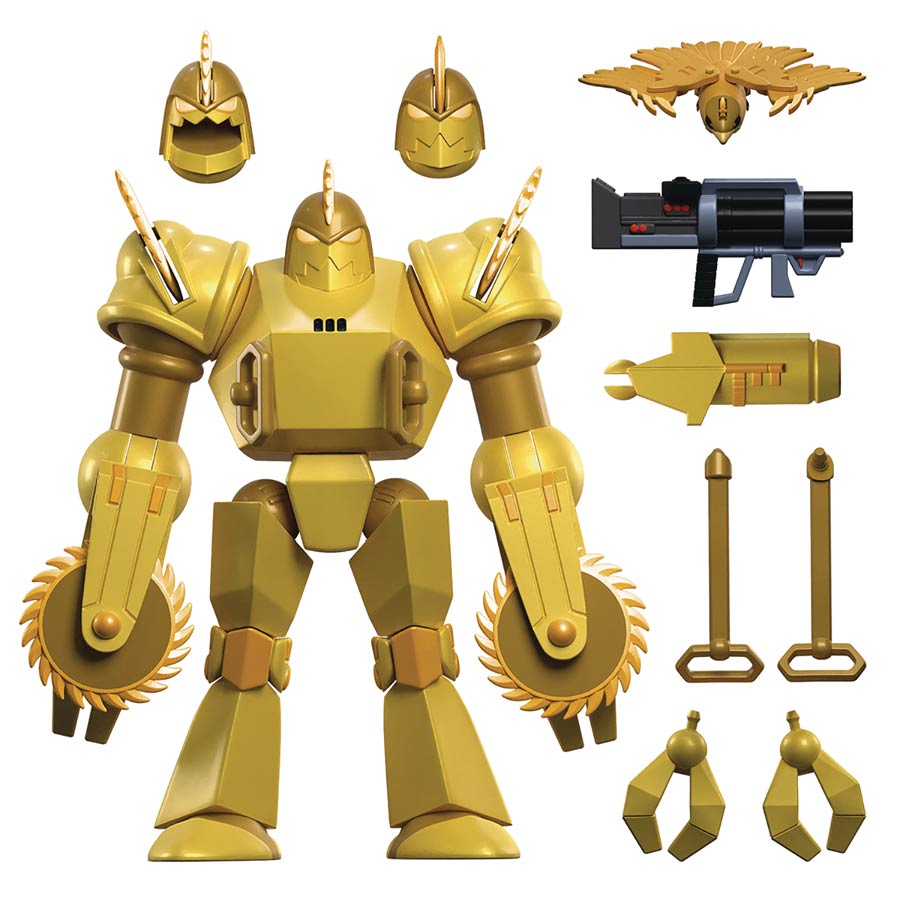 Silverhawks Ultimates Action Figure - Buzz-Saw