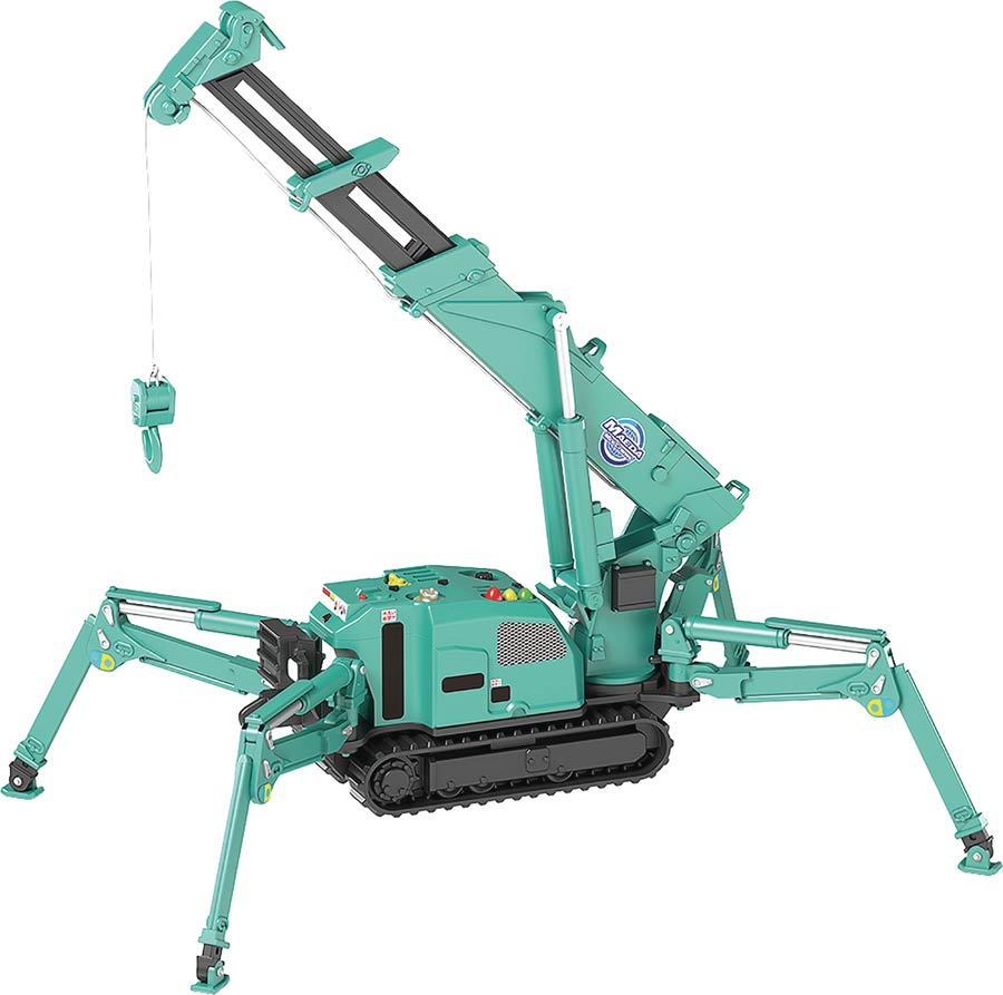 Spider Crane Moderoid Maeda Seisakusho Green 1/20 Scale Model Kit