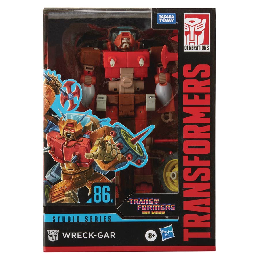 Transformers Generations Studio Series 86 Wreck-Gar Voyager-Class Action Figure Case