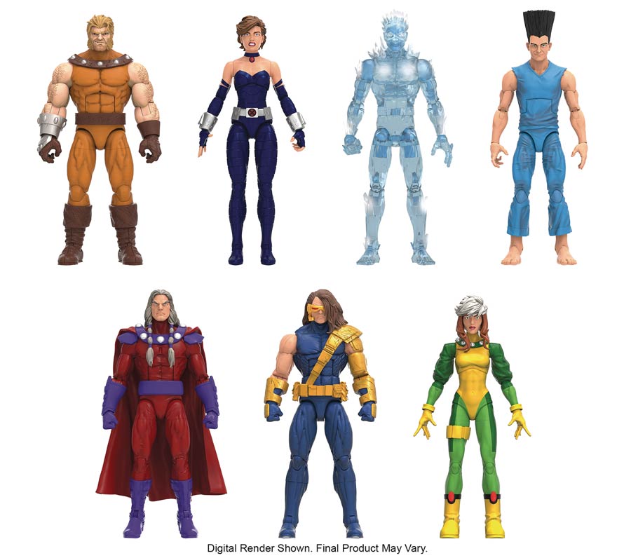 Marvel X-Men Legends Age Of Apocalypse 2021 Wave 2 6-Inch Action Figure Assortment Case of 8 Figures