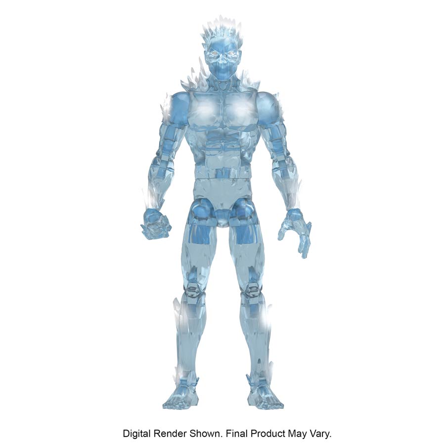 X-Men Legends Age Of Apocalypse Iceman Action Figure Case