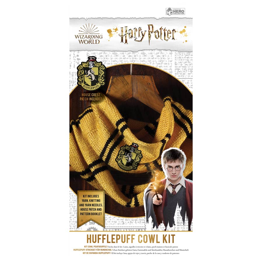 Harry Potter Wizarding World Knit Kit Snood - Hufflepuff House
