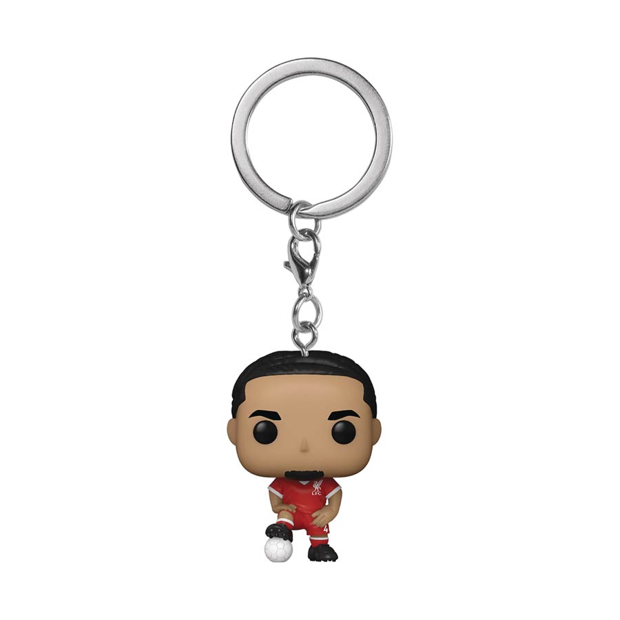 Pocket POP Football Premier League Liverpool Virgil Van Dijk Vinyl Figural Keychain