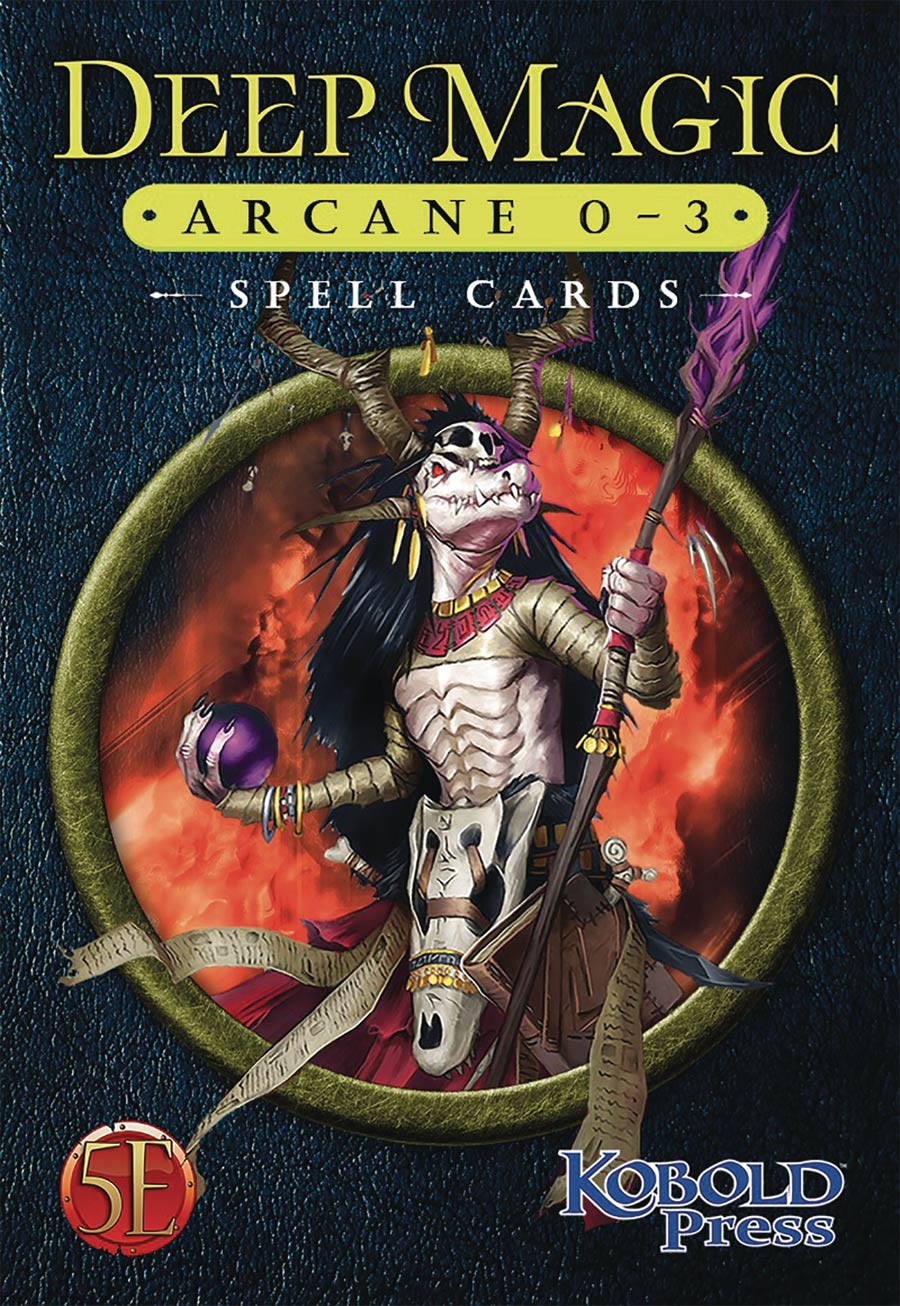 Deep Magic Spell Cards - Arcane Levels 0-3