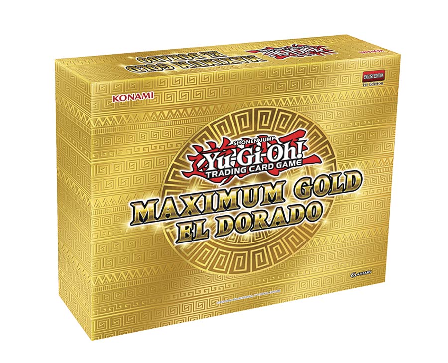 Yu-Gi-Oh Maximum Gold El Dorado Display (5-Count)