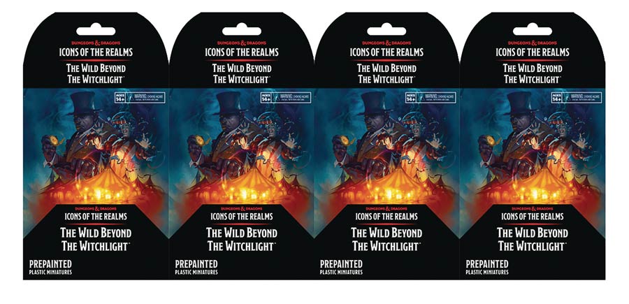 Dungeons & Dragons Icons Of The Realms Wild Beyond Witchlight Miniature Starter Set Booster Brick (8-Count)