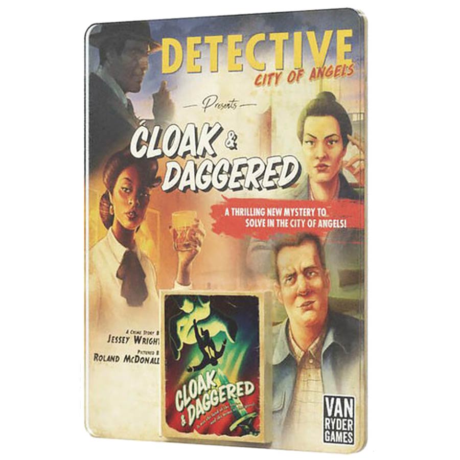 Detective City Of Angels Cloak & Daggered Expansion - RESOLICITED