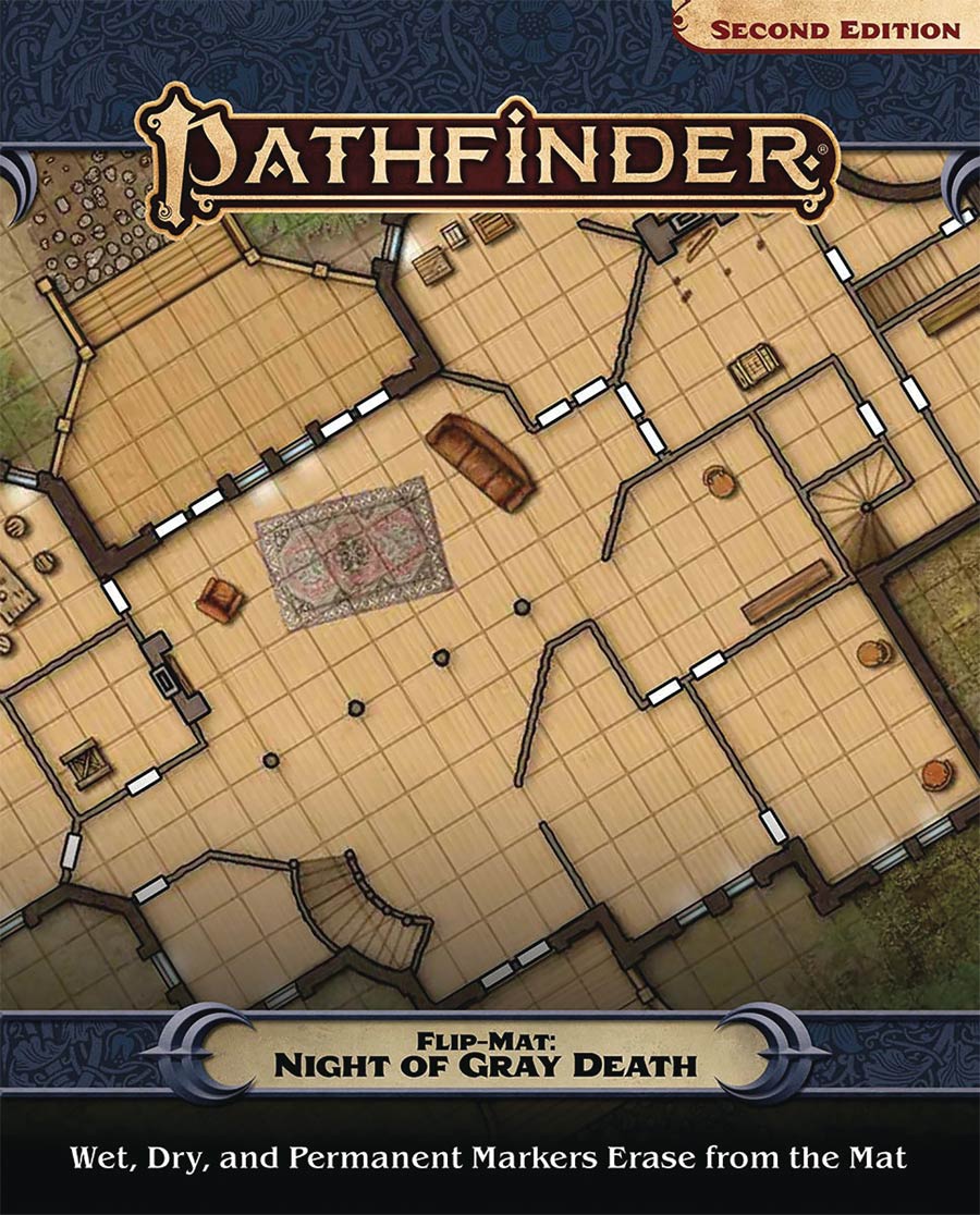 Pathfinder Flip-Mat - Night Of The Gray Death (P2)