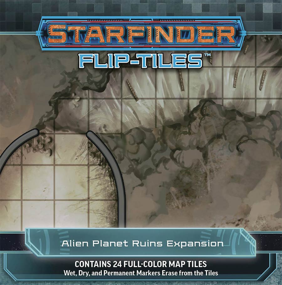 Starfinder Flip-Tiles - Alien Planet Ruins Expansion