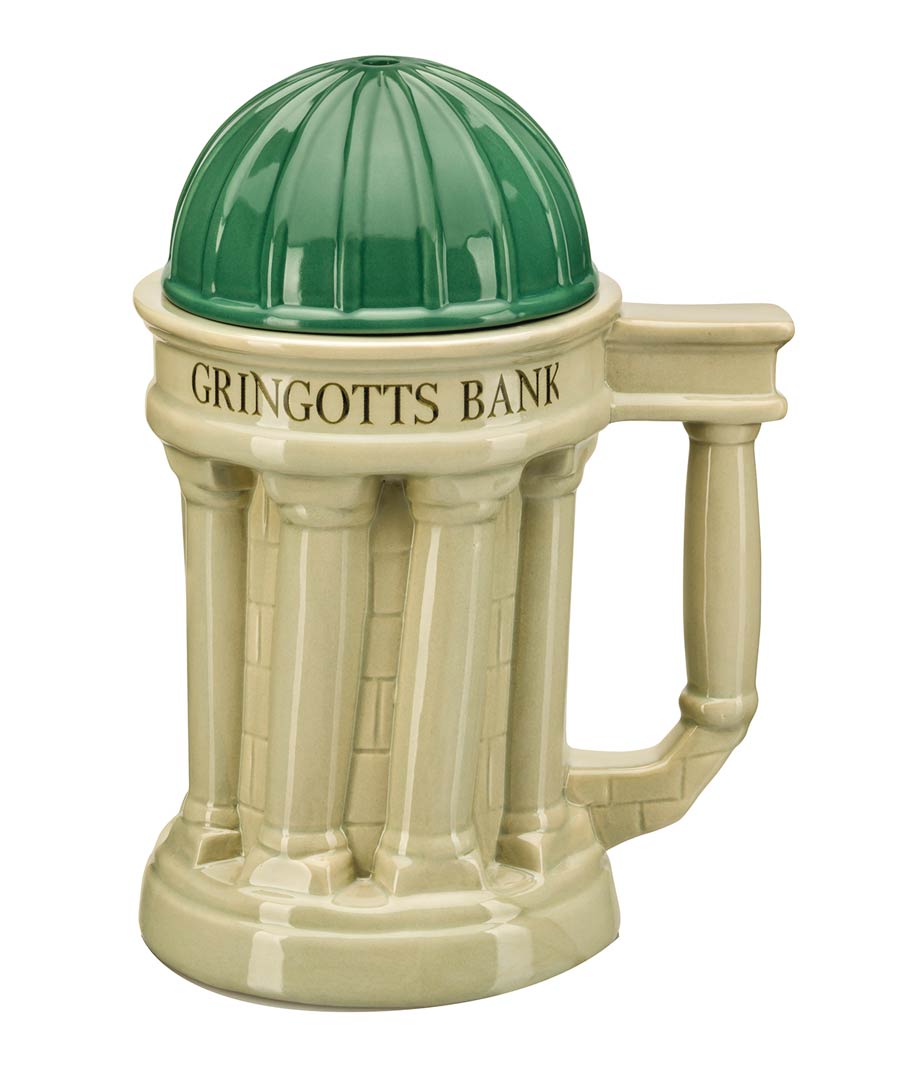 Harry Potter Lidded Mug - Gringotts Bank
