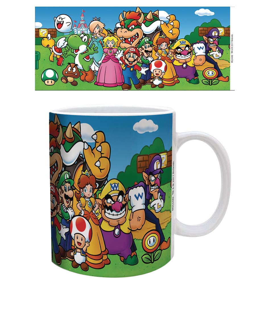 Super Mario 11-Ounce Mug - Characters