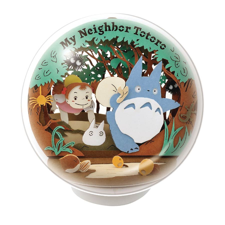 Studio Ghibli Paper Theater Ball - My Neighbor Totoro Secret Tunnel