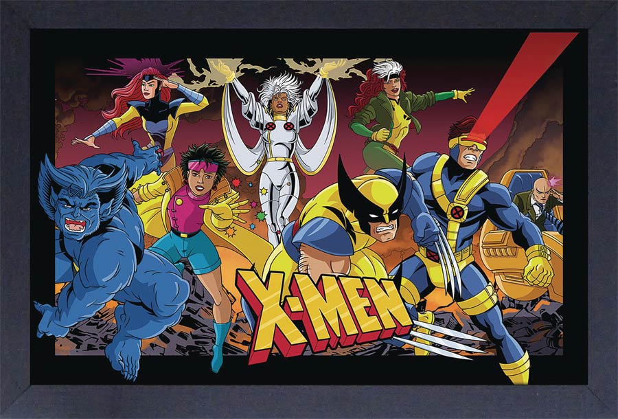 Marvel 11x17 Framed Print - X-Men Cast