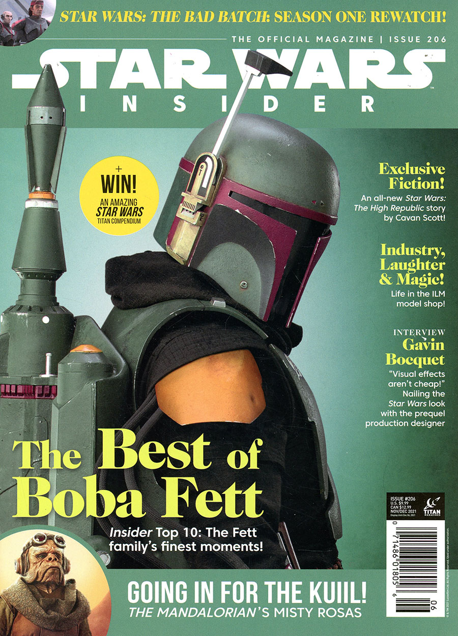 Star Wars Insider #206 November / December 2021 Newsstand Edition