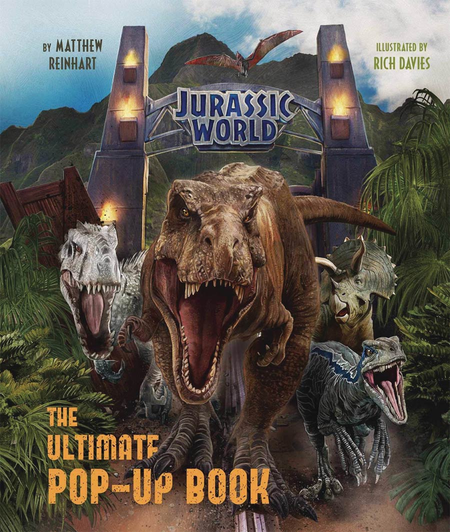 Jurassic Park Ultimate Pop-Up Book HC