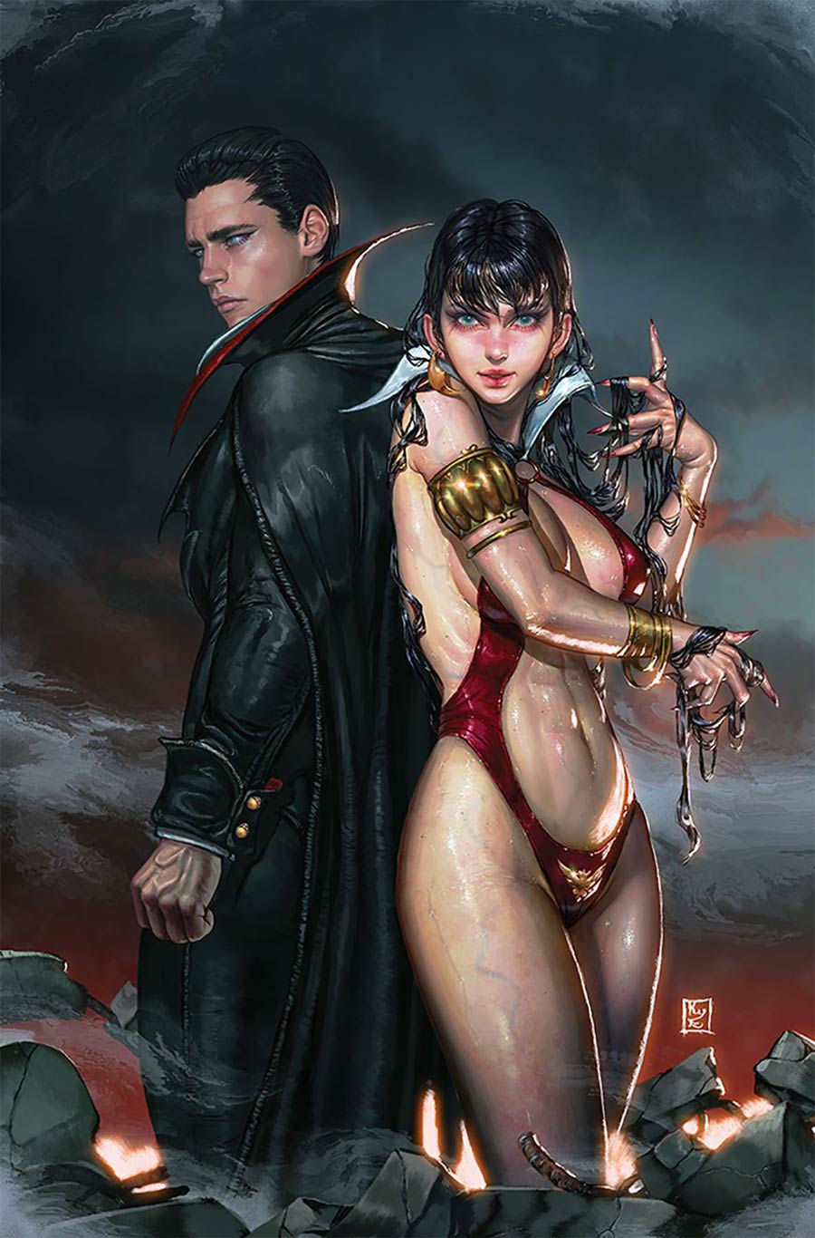 Vampirella Vol 8 #25 Cover T Incentive KyuYong Eom Virgin Cover