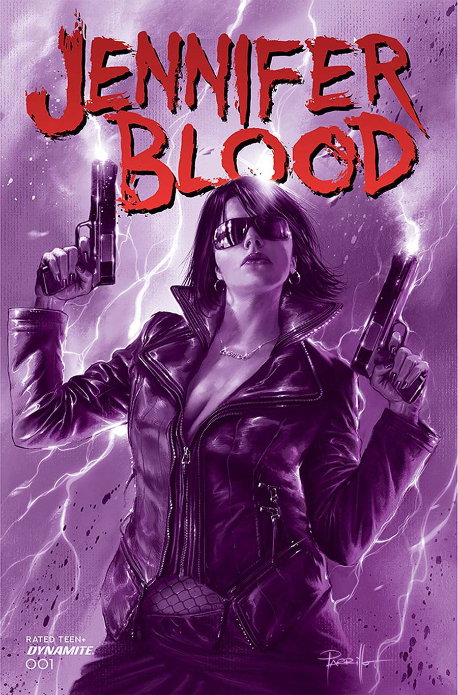Jennifer Blood Vol 2 #1 Cover G Incentive Lucio Parrillo Tinted Cover