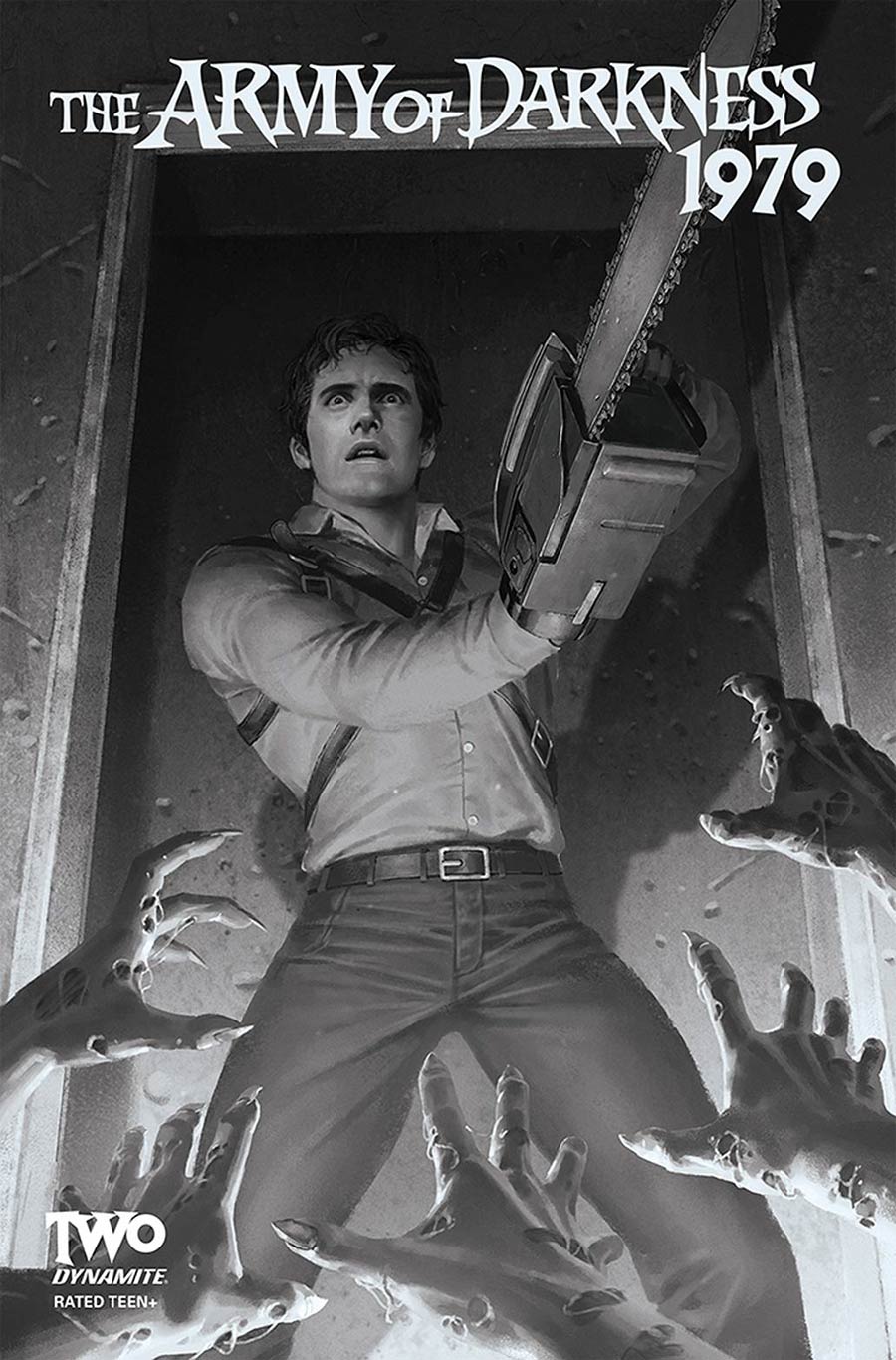Army Of Darkness 1979 #2 Cover G Incentive Junggeun Yoon Black & White Cover