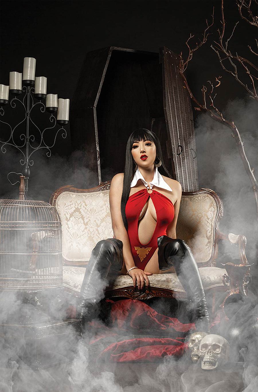 Vengeance Of Vampirella Vol 2 #23 Cover F Incentive Marrissa Ramirez Cosplay Photo Virgin Cover