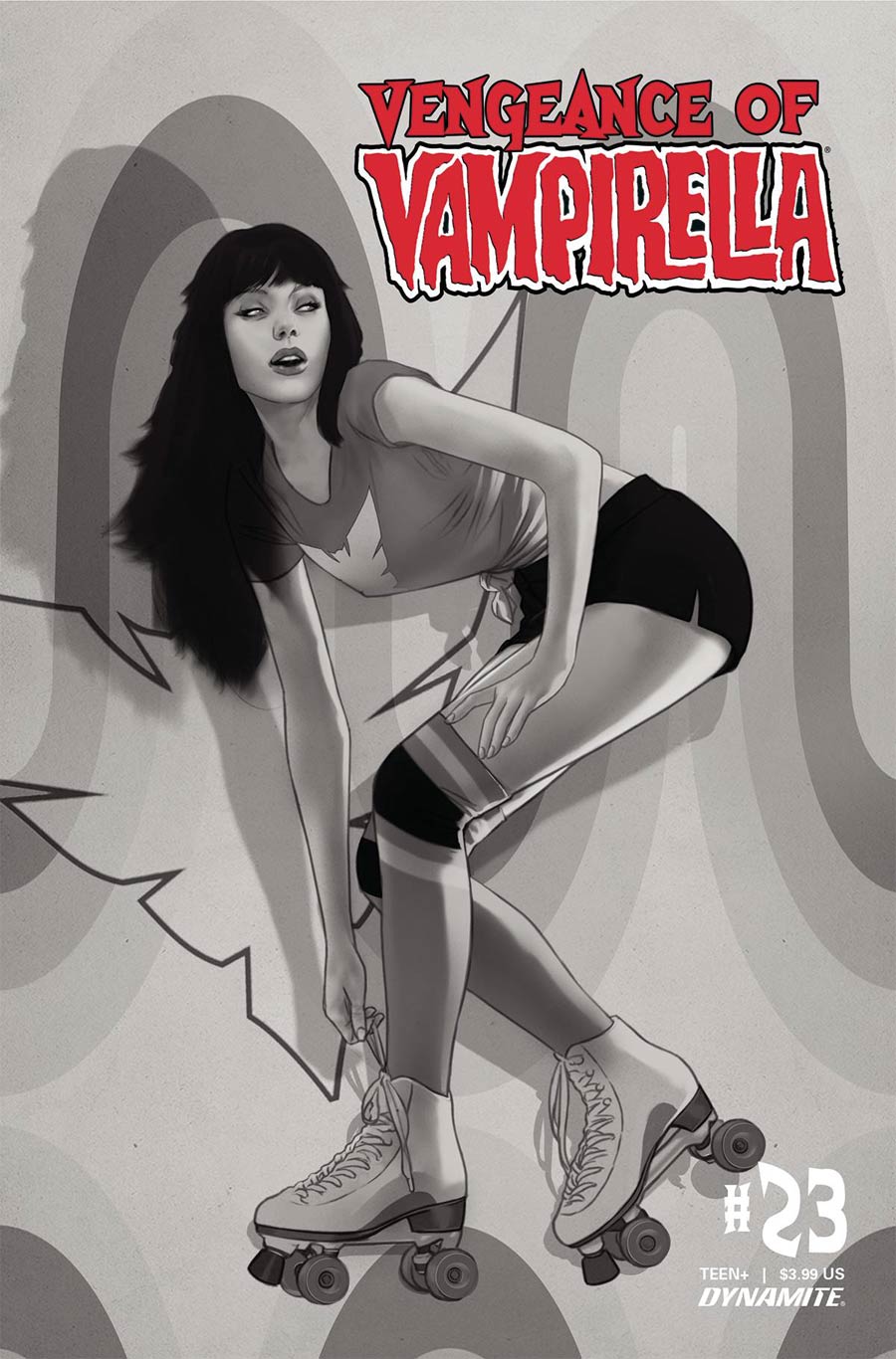 Vengeance Of Vampirella Vol 2 #23 Cover G Incentive Ben Oliver Black & White Cover