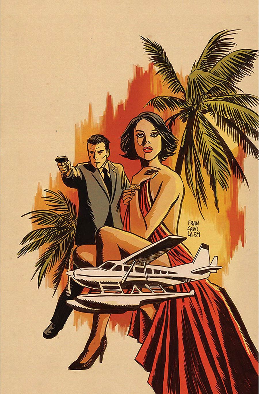 James Bond Himeros #1 Cover F Limited Edition Francesco Francavilla Virgin Cover