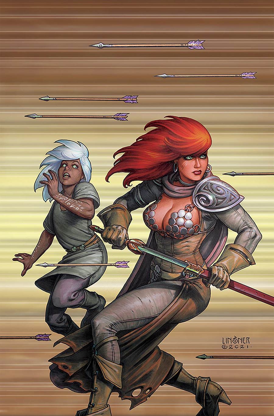 Red Sonja Vol 9 #2 Cover L Limited Edition Joseph Michael Linsner Virgin Cover