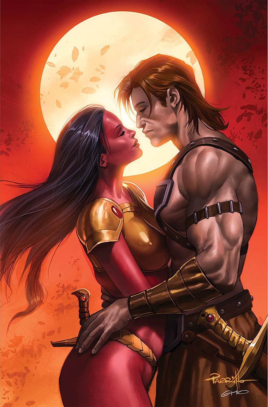 Dejah Thoris Versus John Carter Of Mars #4 Cover J Limited Edition Lucio Parrillo Virgin Cover