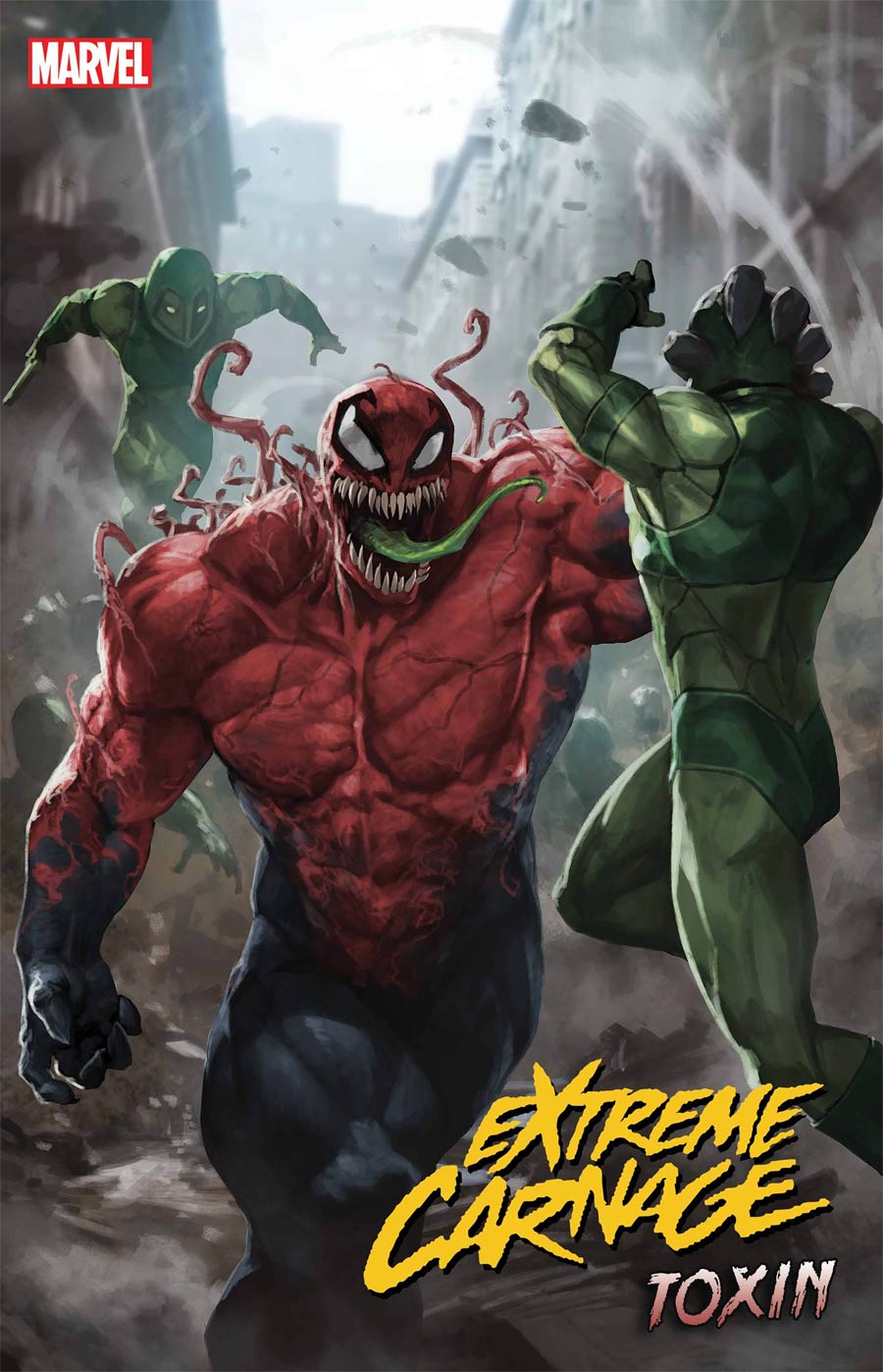 Extreme Carnage Toxin #1 (One Shot) Cover F DF Signed By Steve Orlando
