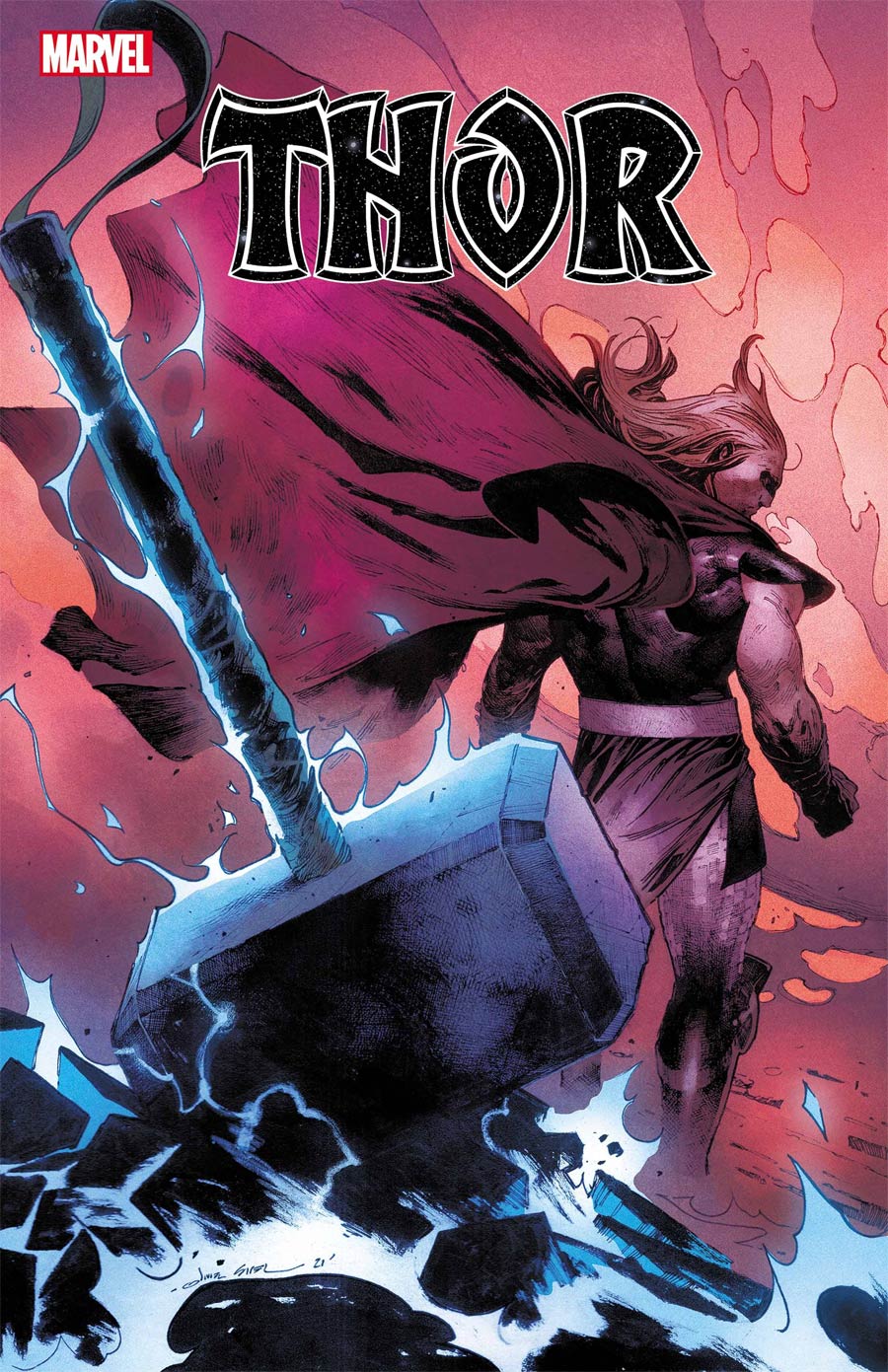 Thor Vol 6 #17 Cover D DF Signed By Donny Cates