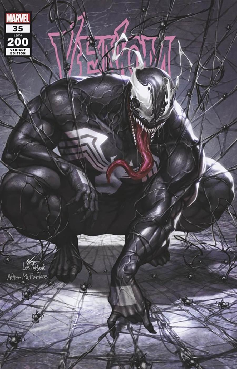 Venom Vol 4 #35 Cover V DF Exclusive Inhyuk Lee Variant Cover