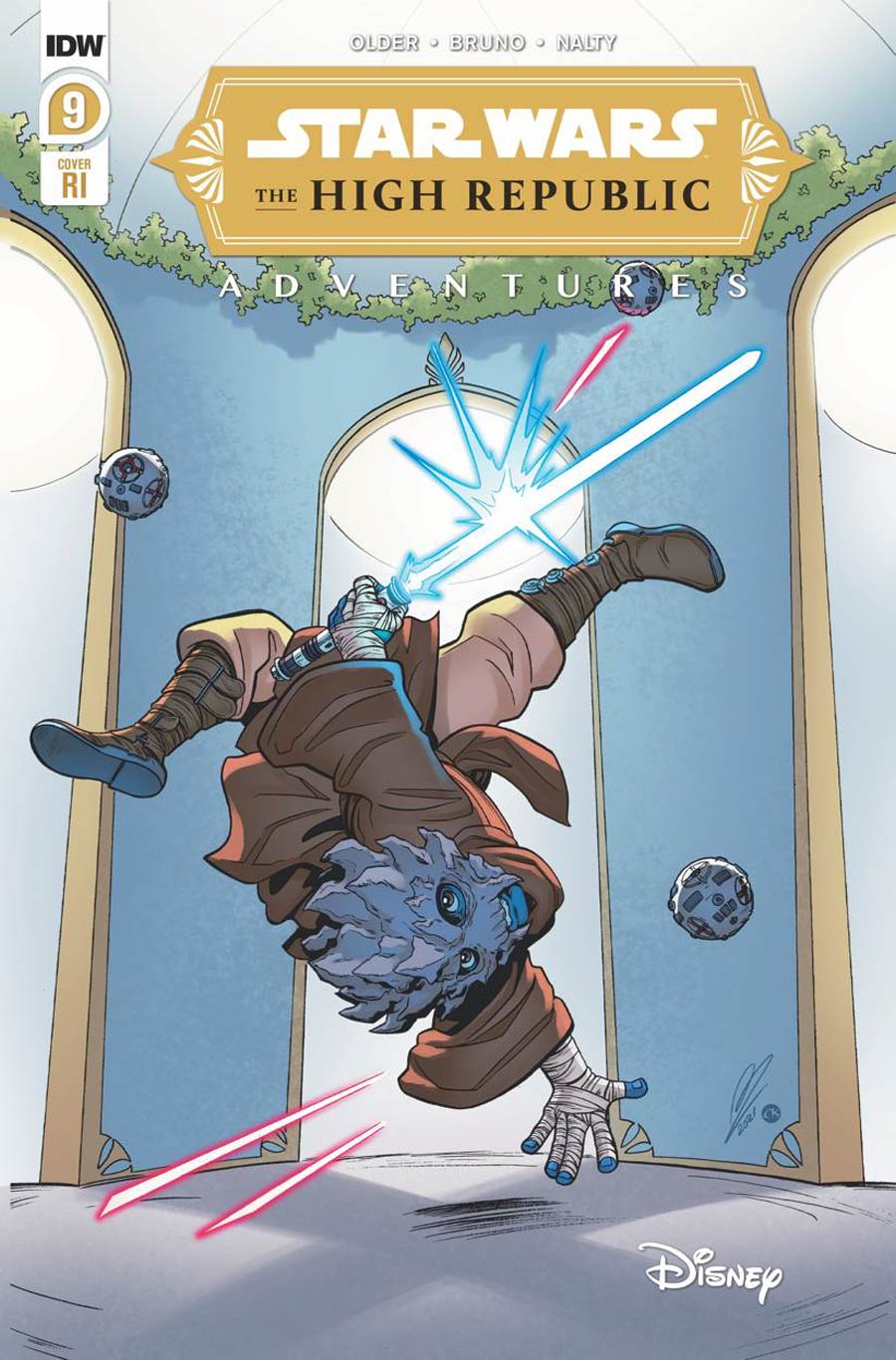 Star Wars The High Republic Adventures #9 Cover B Incentive Megan Levens Variant Cover