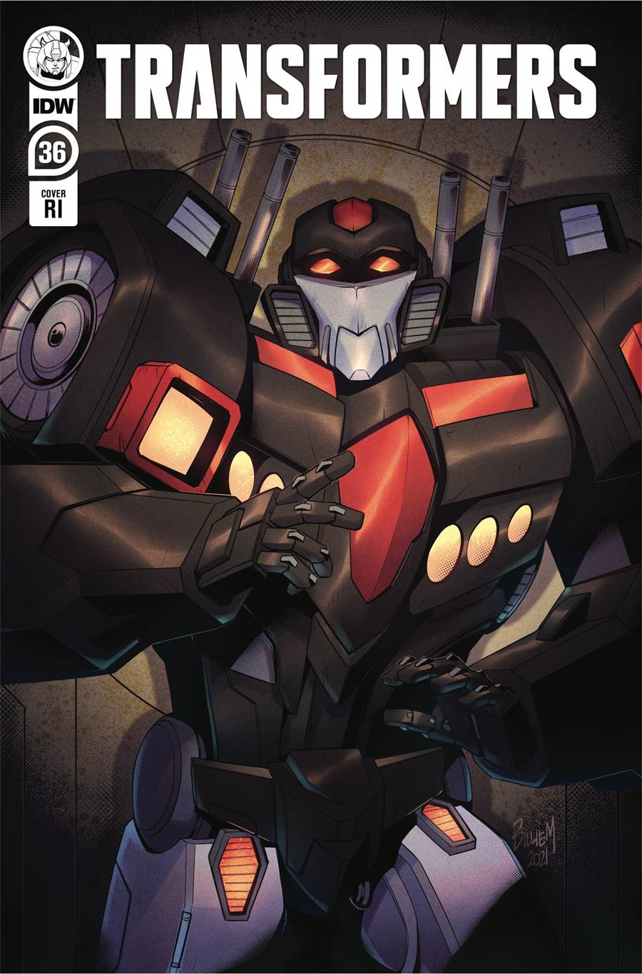 Transformers Vol 4 #36 Cover C Incentive Billie Montfort Variant Cover