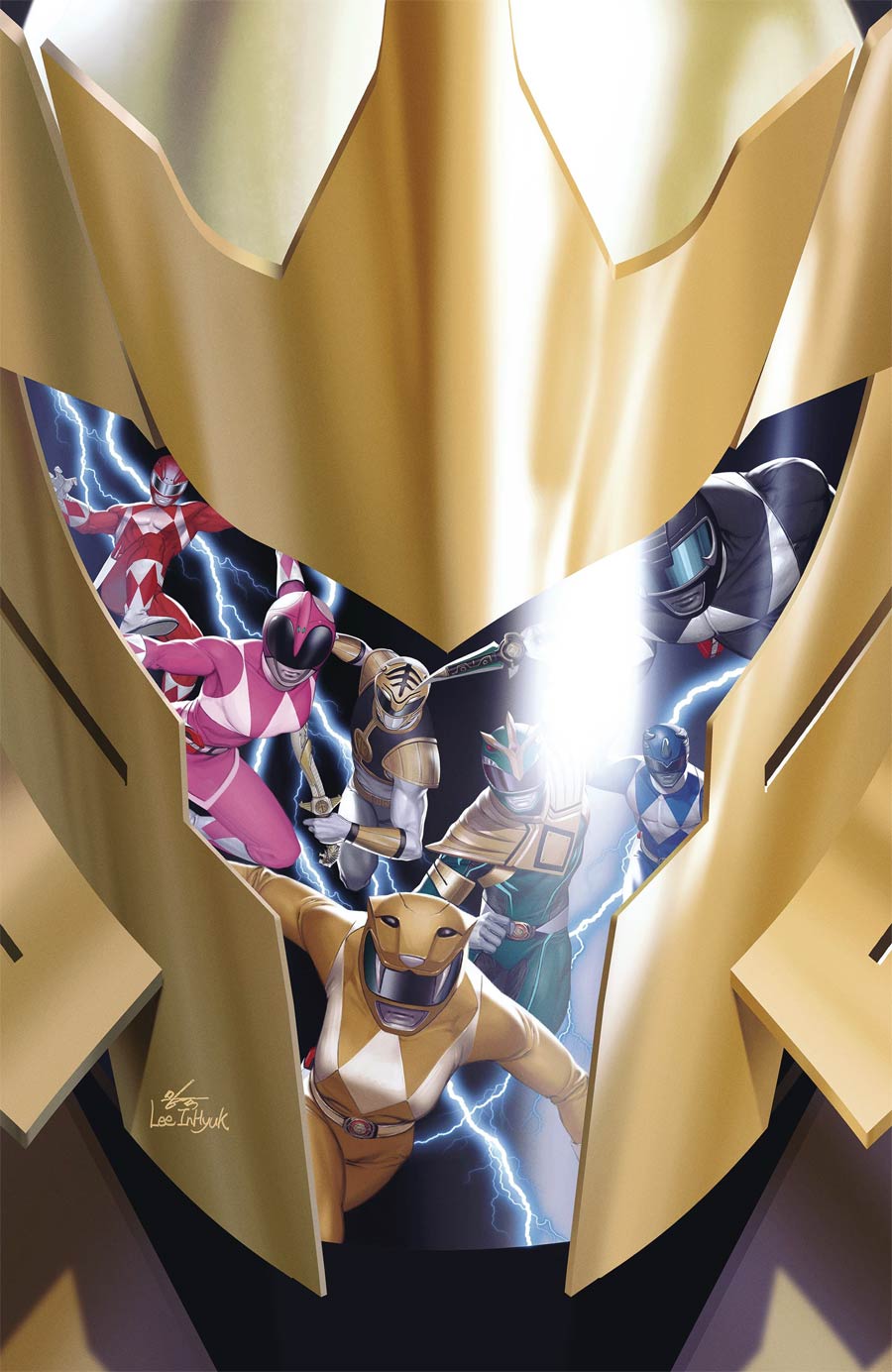 Mighty Morphin #12 Cover C Incentive Inhyuk Lee Virgin Cover