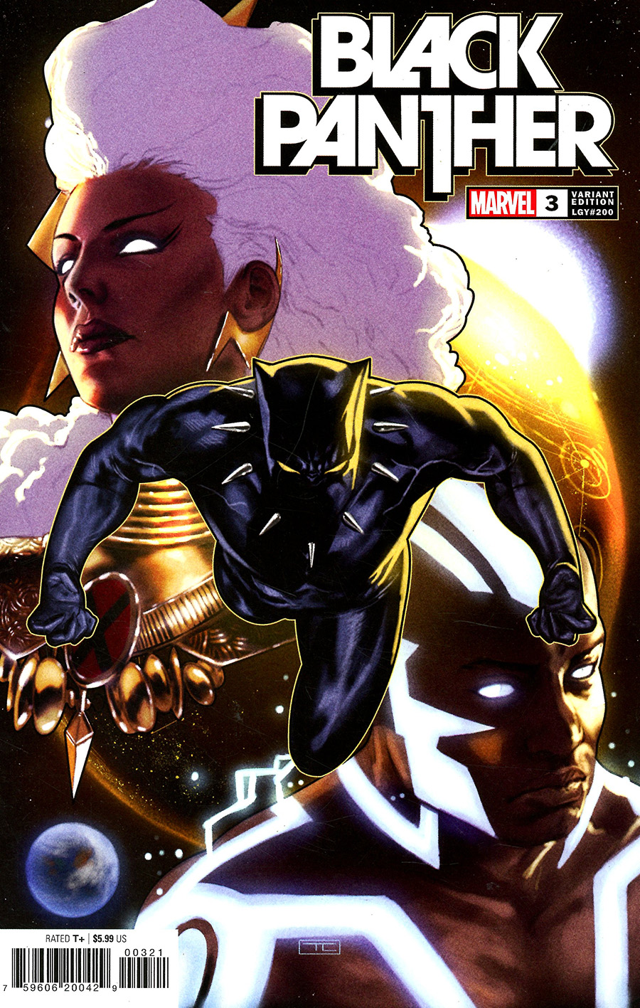 Black Panther Vol 8 #3 Cover D Incentive Taurin Clarke Variant Cover (#200)