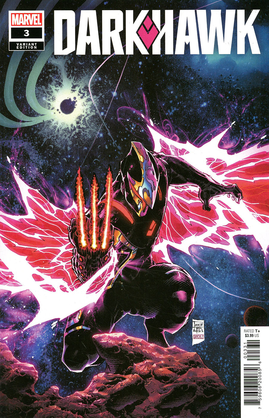 Darkhawk Vol 2 #3 Cover C Incentive Philip Tan Variant Cover