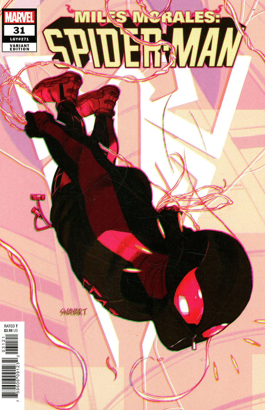 Miles Morales Spider-Man #31 Cover B Incentive Joshua Sway Swaby Variant Cover