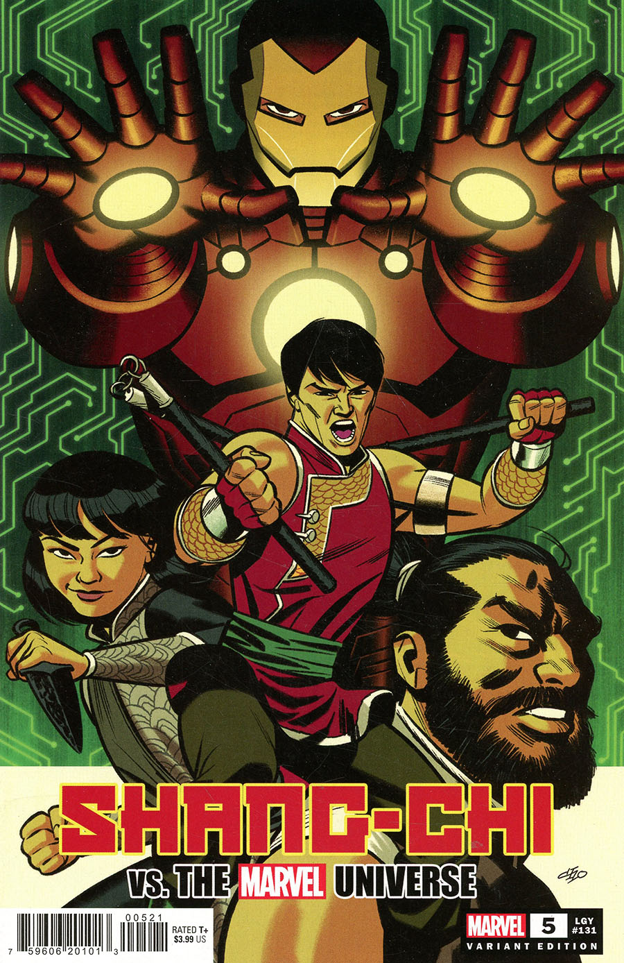 Shang-Chi Vol 2 #5 Cover B Incentive Michael Cho Variant Cover