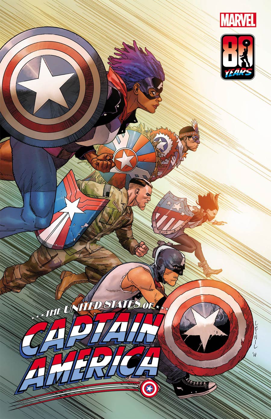 United States Of Captain America #5 Cover C Incentive Leinil Francis Yu Variant Cover