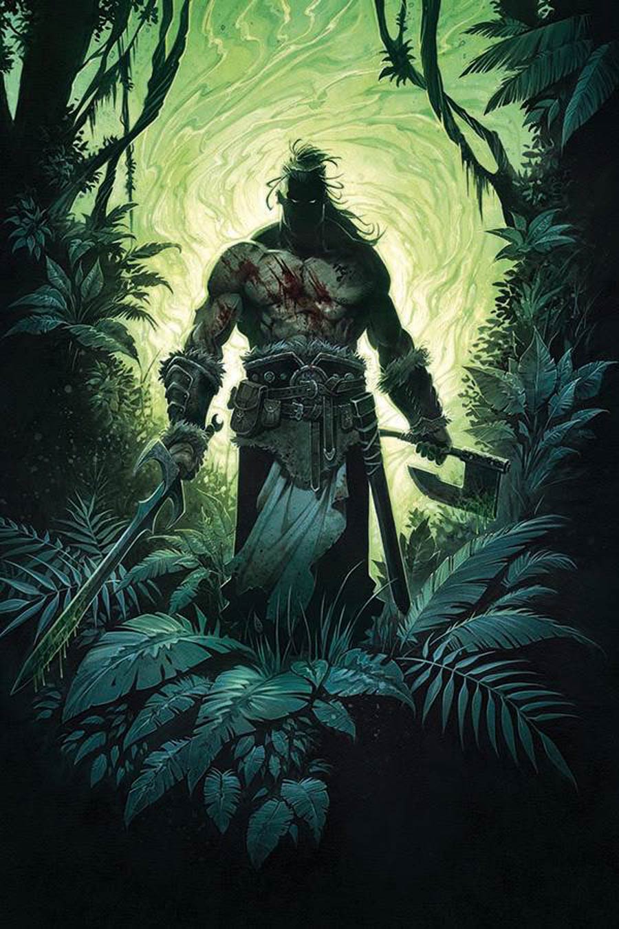 Cimmerian Beyond The Black River #1 Cover G Incentive Anthony Jean Virgin Cover