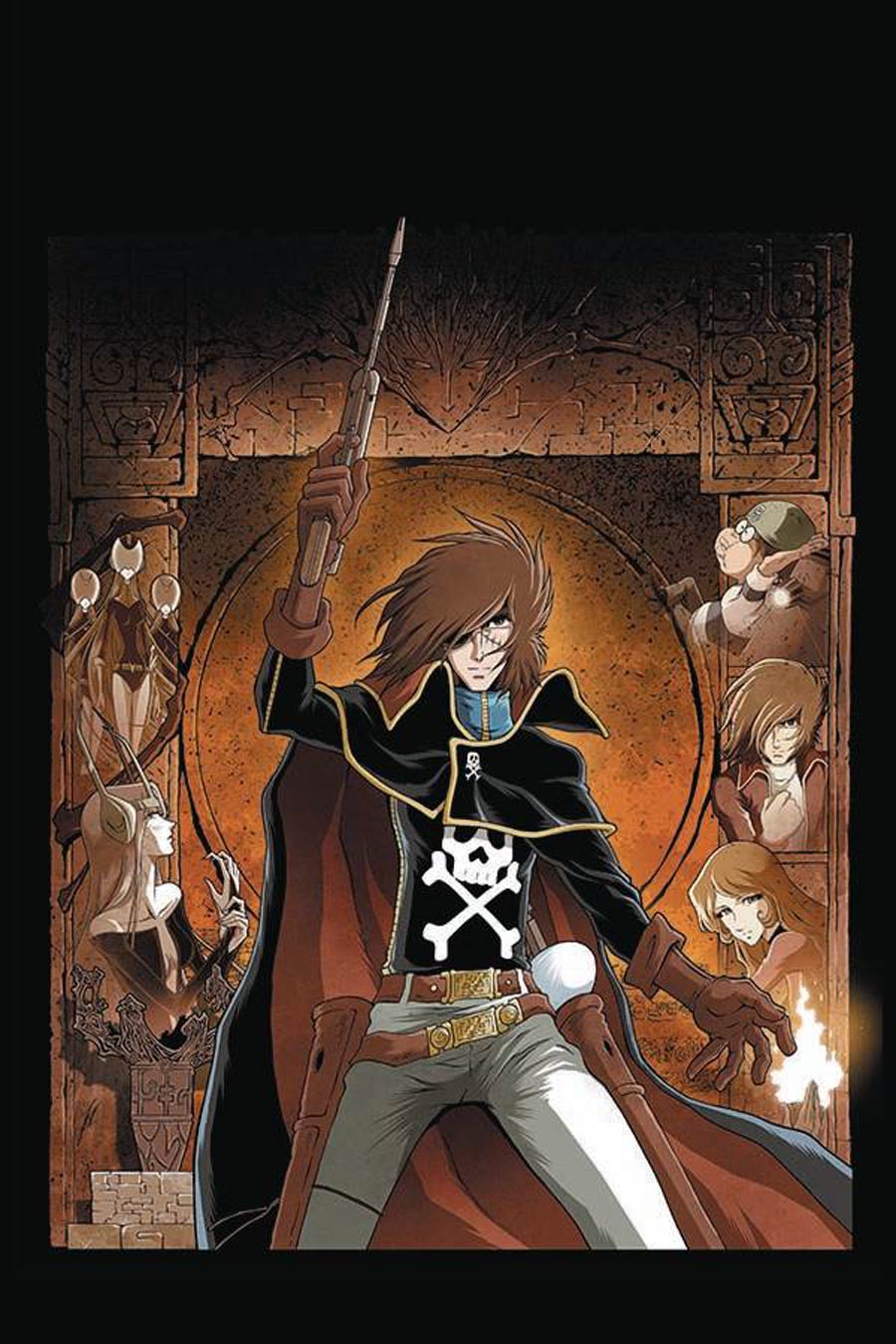 Space Pirate Captain Harlock #5 Cover F Incentive Jerome Alquie Virgin Cover