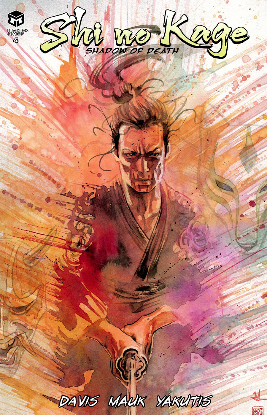 Shi No Kage Shadow Of Death #4 Cover B Incentive David Mack Variant Cover