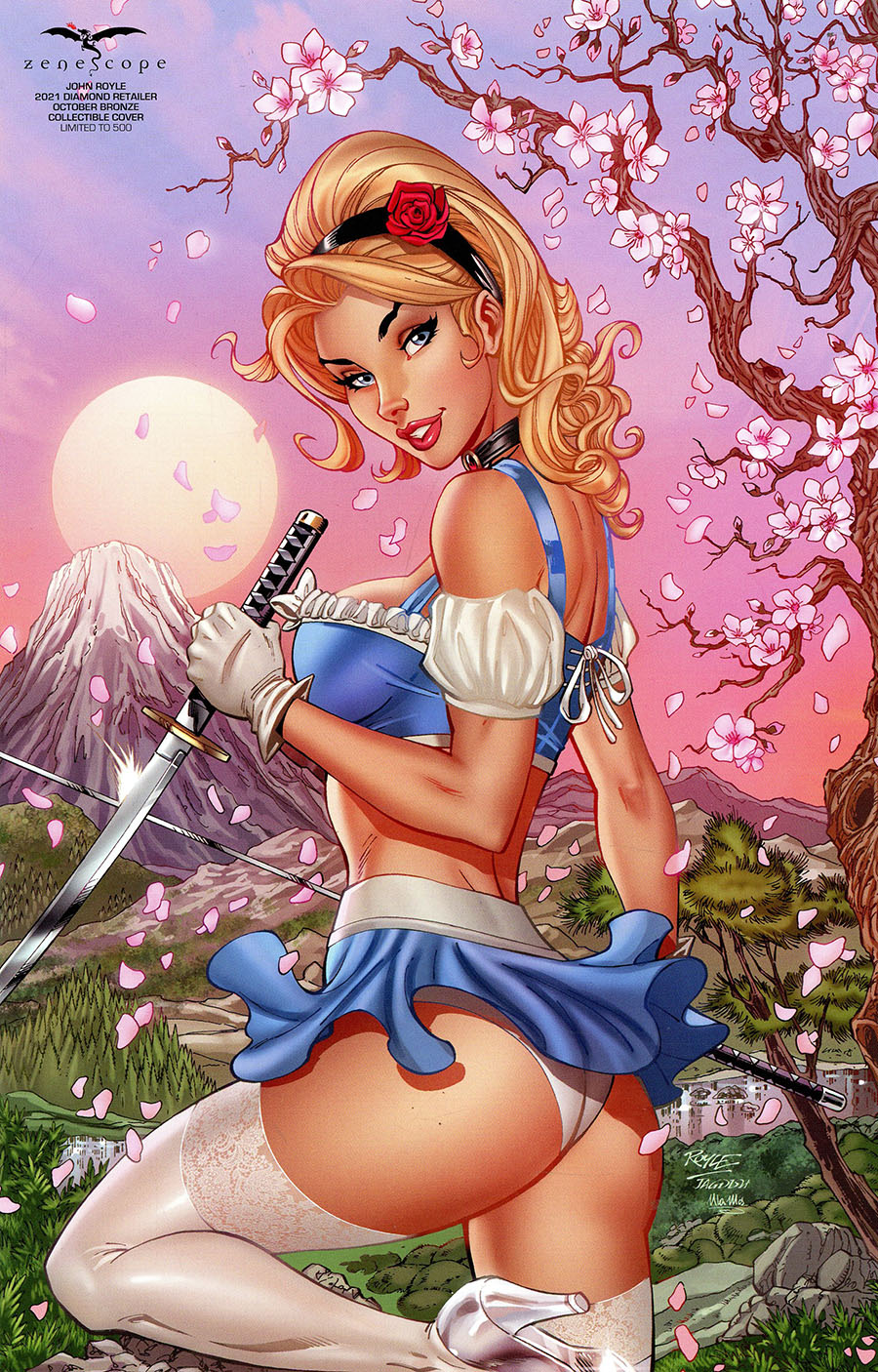 Grimm Fairy Tales Presents Belle Headless Horseman #1 (One Shot) Cover D John Royle Cinderella Retailer Variant