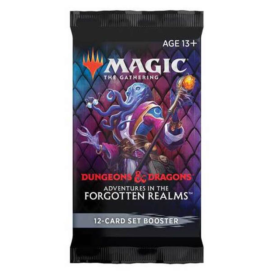 Magic The Gathering Adventures In The Forgotten Realms Set Booster Pack