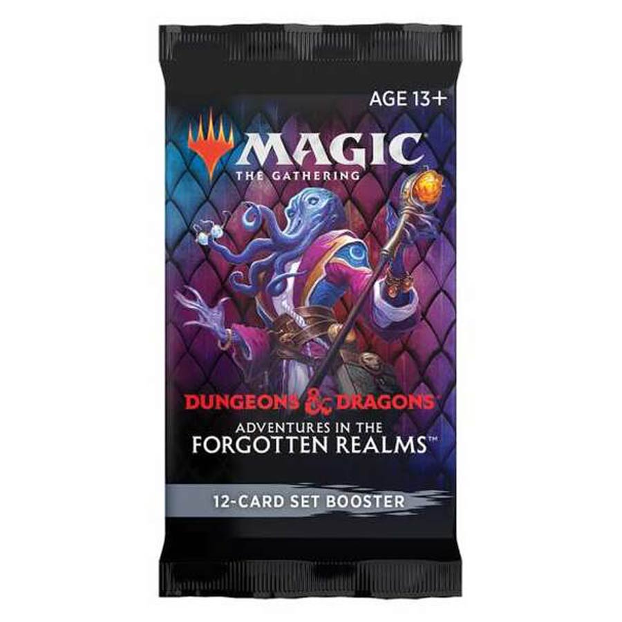 Magic The Gathering Adventures In The Forgotten Realms Set Booster Pack
