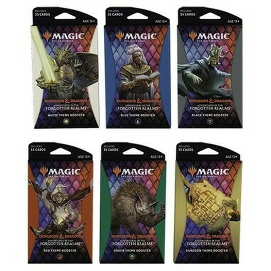 Magic The Gathering Adventures In The Forgotten Realms Theme Booster Pack (Filled Randomly)