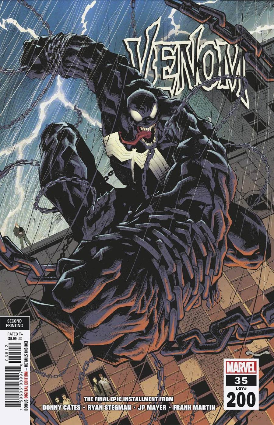 Venom Vol 4 #35 Cover W 2nd Ptg Ryan Stegman Variant Cover (#200)