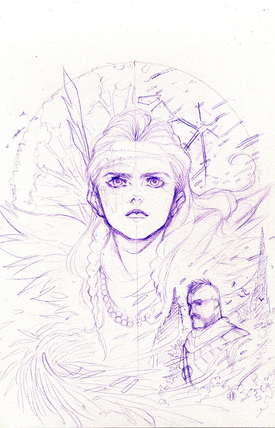 Horizon Zero Dawn Liberation #1 Cover G Variant Peach Momoko Black & White Virgin Cover