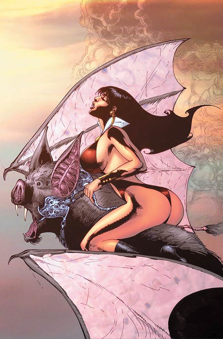 Vampirella Vol 8 #22 Cover R Incentive Roberto Castro Virgin Cover