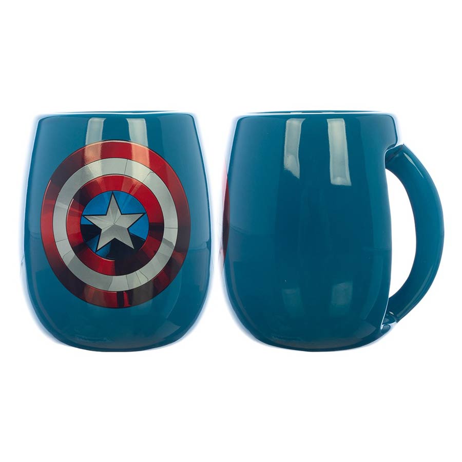 Marvel Captain America Ceramic Contoured Handle Mug